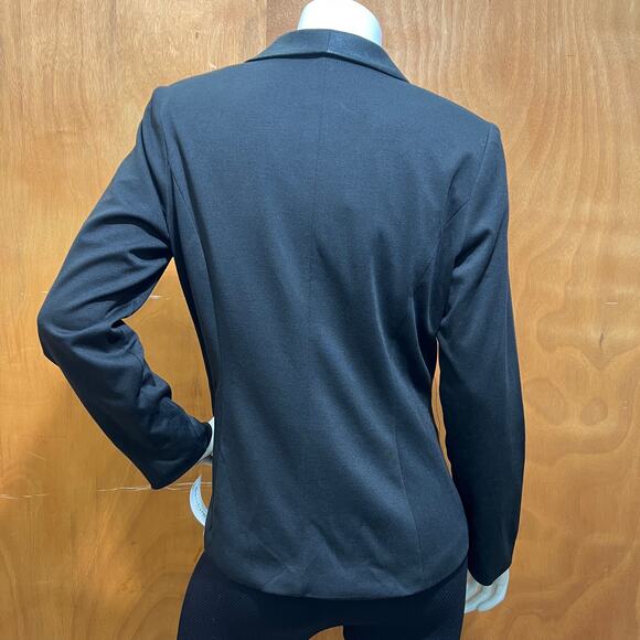 Roz & Ali Women's Black Tailored Blazer Size L Professional Style - Picture 2 of 11